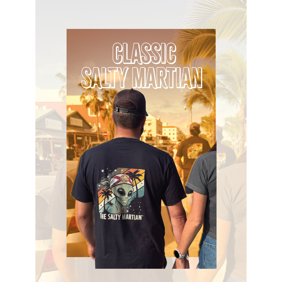 Classic Salty Martian Tee's